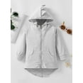 thumbnail image 2 of Bagilaanoe Little Boy Hooded Jacket Toddler Long Sleeve Zip-Up Sweatshirt Coat 3T 4T 5T 6T Kids Fall Casual Outwear, 2 of 9