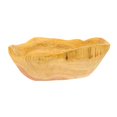 thumbnail image 4 of Light Brown Fruit Plate Decorative Food Storage Tray for Snacks and Desserts 12.5 x 8.5 inches, 4 of 4