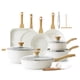 thumbnail image 1 of Juego de utensilios de cocina SENSARTE de cerámica antiadherente de 23 piezas con utensilios, 1 of 9