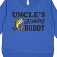 thumbnail image 3 of Inktastic Uncle's Fishing Buddy Toddler Sweatshirt, 3 of 4
