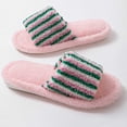 thumbnail image 5 of Bixock Slippers for Womens Indoor House Cotton Shoes Multi Size Fluzzy Fleece Lined Slide Warm Comfortable Non-Sliped Women Shoes, 5 of 8