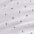 thumbnail image 6 of Superior Fleece Plush Fluffy Soft Blanket, Polka Dot White, King, 6 of 9
