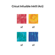 Cricut® Infusible Ink™ Sheets Pattern 12x12(4), Splash Pad, 12 x 12,Sampler