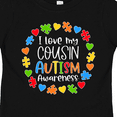 thumbnail image 4 of Inktastic I Love my Cousin Autism Awareness Boys or Girls Toddler T-Shirt, 4 of 5