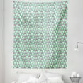 thumbnail image 1 of Cream and White Tapestry, Ice Cream Cones with Toppings Cherry on Top Pop Art Style Motif, Fabric Wall Hanging Decor for Bedroom Living Room Dorm, 5 Sizes, Seafoam Cream and Pink, by Ambesonne, 1 of 1