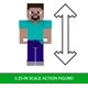 thumbnail image 3 of Figuras de acción Mattel Minecraft, 2 paquetes con 2 figuras para niños mayores de 6 años, 3 of 6
