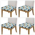 Noikeo FUNNY CAT IS DRINKING WATER Print Square Seat Covers,Chair Seat