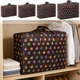 thumbnail image 7 of Capacity Bag Storage Bag Storage Bag 140L Capacity with Strengthened Handles Organizer for Clothes Bedding Moving Travel Storage Box Waterproof Reusable Design, 7 of 7