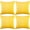 Bright Yellow, variant on 4 Pack Decorative Outdoor Waterproof Throw Pillow Covers, Square Patio Balcony Garden Waterproof Cushion Case, PU Coating Pillow Shell for Couch, Bed, Patio, Sofa, Tent,18 x 18 Inch (Multi Color)