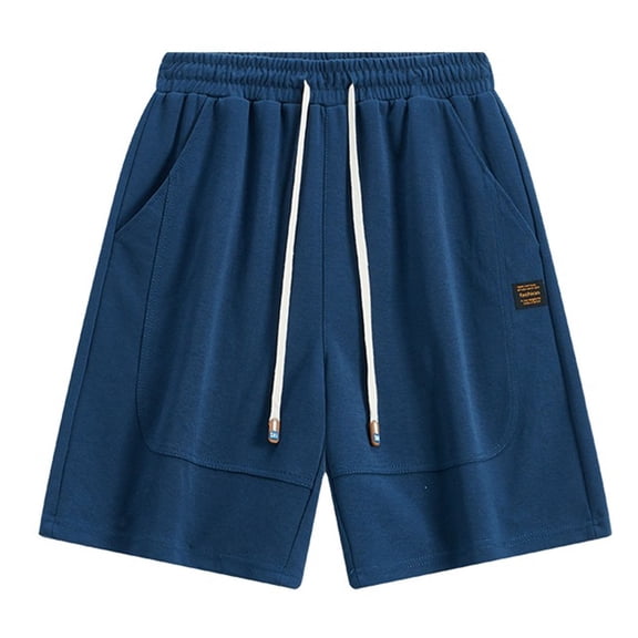Byworldtasic Men's Sweat Shorts Baggy Sweatpants Lounge Sweat Loose Shorts Workout with Pockets