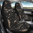 thumbnail image 4 of XYZCANDO Car Seat Covers Set of 2 Car Front Seat Covers Soft Van SUV Truck Easy to Install Interior Decor Automotive Front Seat Covers, 4 of 10