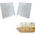 thumbnail image 1 of Changyeah Acrylic Seashell Display Box, 2 Pcs Clear Magnet Storage Organizers Case, 36 Grids Transparent Box, Small Craft Container for Bead, Nail, etc, 1 of 4
