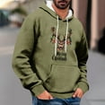thumbnail image 2 of DODADAWANJ Cute Christmas Hoodies for Men Elk Graphic Pullover Hoodie Big and Tall Hooded Sweatshirt for Christmas Gifts Men XL, 2 of 5