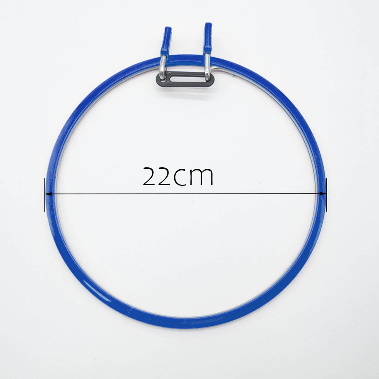 Cerceau Broderie Plastique NATUREL Outil De Couture ca. 12 x 17 cm Tambour Broderie Support Point De Croix Activité Manuelle Adulte DIY Art And Craft Cross Stitch Embroidery