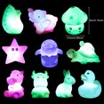 thumbnail image 2 of Bangcool 10PCS LED Night Light Color Changing Lovely Night Lamp Bedside Light for Kids, 2 of 10