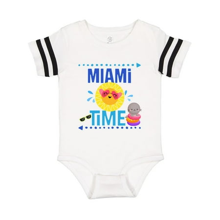 

Inktastic Miami Florida Vacation Gift Gift Baby Girl Bodysuit