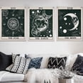 thumbnail image 2 of Toystoory 3 tapices de cartas del Tarot del sol que añaden vibraciones místicas a la habitación, astrología colgante de pared resistente y Decoración, 2 of 6
