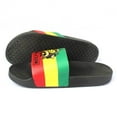 thumbnail image 4 of Jamaican Rasta Reggae RGY Caribbean Slippers Sandals for Women and Men Sandals Open Toe Soft Cushioned Non-Slip for Indoor Outdoor, 4 of 4