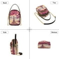 thumbnail image 4 of DIXRUYEE Cross Body Shoulder Handbags Bags Fashion Autumn Arches Of Paris Pattern, 4 of 7