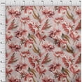 thumbnail image 4 of oneOone Georgette Viscose Rose Pink Fabric Florals Sewing Craft Projects Fabric Prints By Yard 42 Inch Wide, 4 of 4