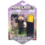 Minecraft Build A Portal Steve In Netherite Armor Action Figure ...