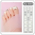 thumbnail image 4 of Sparkles Toenail Polish Strips Toenail Stickers Semi Cured Gel Toenail Strips, 4 of 18