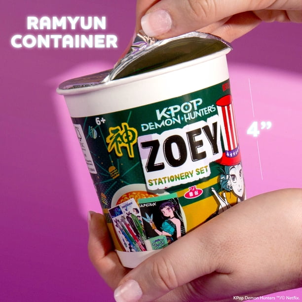 Netflix KPop Demon Hunters Zoey Stationery Set Gift Kit - Walmart