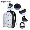 thumbnail image 6 of Wukai Poodle Dog Travel Laptop Backpack - Waterproof, Anti-Theft, Slim and Sturdy College & Business Backpack, 6 of 7