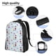 thumbnail image 5 of Disketp Poodle Dog Mochila Unisex de Apertura Lateral Completa, Mochila para Laptop para Escuela, Trabajo y Viajes, 5 of 8