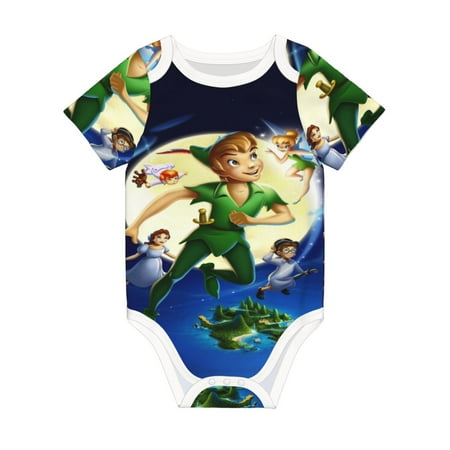 

Tinker Bell Jumpsuit Newborn Baby Bodysuit Infant Outfit 0-24Months Kids Short Clothes