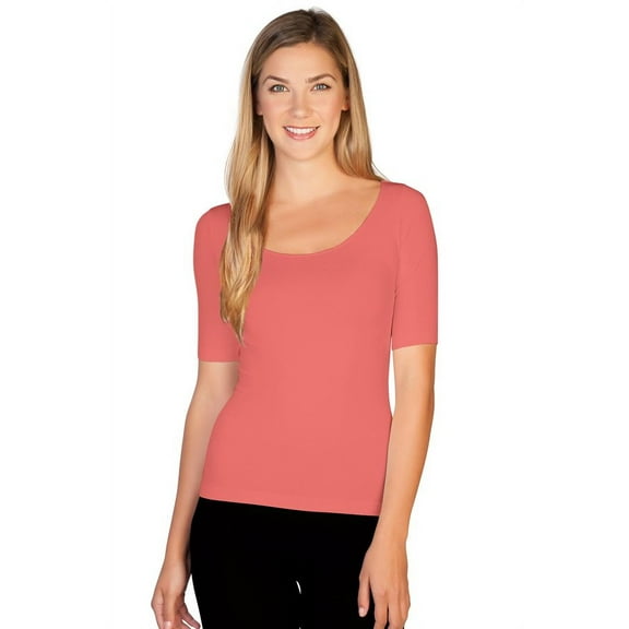 Skinny Tees Reversible Scoop Neck Tee 142