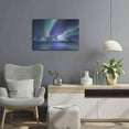 thumbnail image 6 of Luxe Metal Art 'Northern Lights In The Lofoten Islands Norway 1' by Luxe Portfolio, Metal Wall Art, 24"x16", 6 of 8