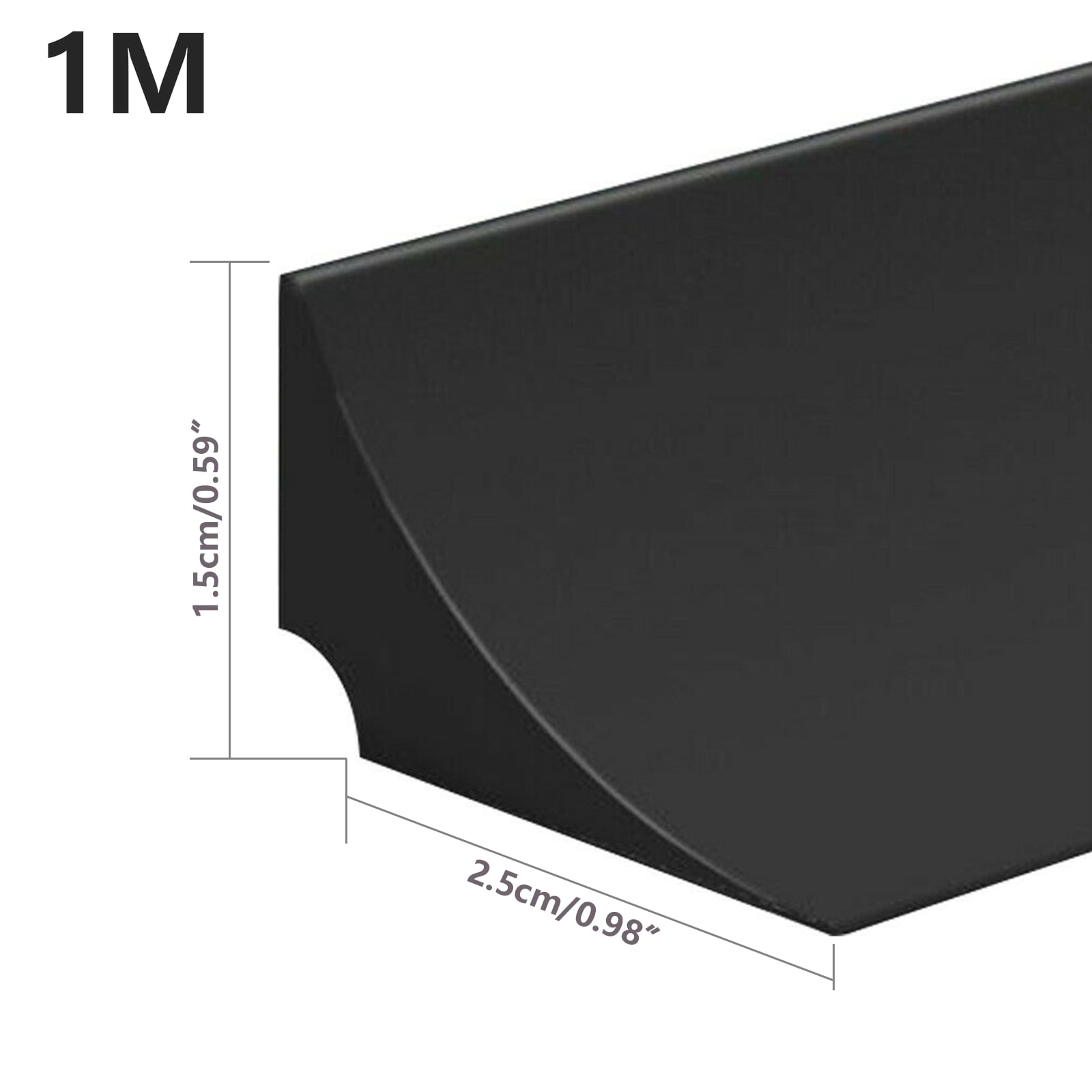 1M-4M Water Barrier for Sink, Silicone Water-Blocking Self-Adhesive Splash Guard, Suitable for The Gap Between the Shower Kitchen Countertop Sink and Cooktop,by