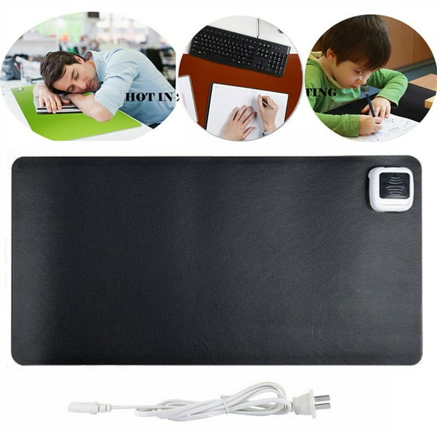 220V Waterproof Office Desk Electric Heating Pad Heated Table Mouse Mat