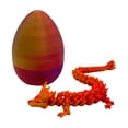 thumbnail image 1 of Juguete flexible Wdftyju Dragón impreso en 3D en huevo regalo para autismo/TDAH, 1 of 7