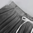 thumbnail image 6 of Fabrcox Gradient Capri Pants Men Elastic Waist Color Block Men Beach Pants Workout Summer Lightweight Trousers for Men with Pocket, 6 of 9