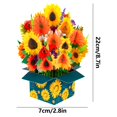 thumbnail image 3 of Mother'S Day Bouquet 2D Ornament K New Mother'S Day Greeting Card Creative Flower Bundle Set 3D Three Blessing Card, Mother'S Day Bouquet 2D Ornament *1 K Gift Clearance, 3 of 6