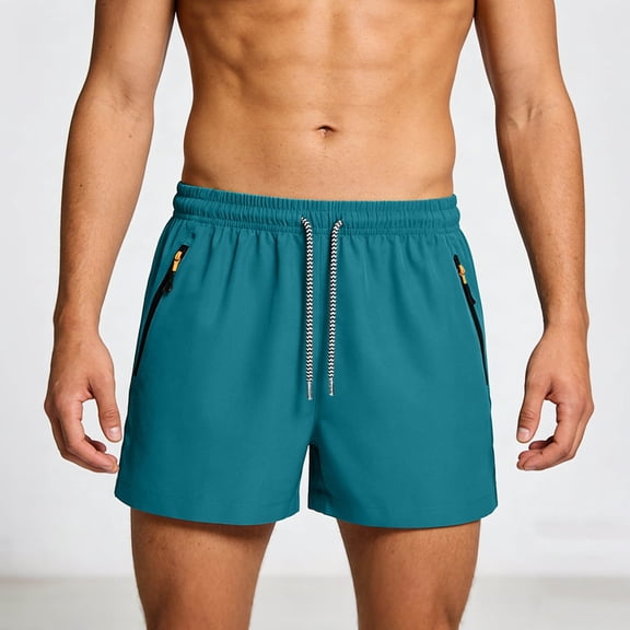 OSFVNOXV Mens Casual Shorts High Waisted Quick Drying Elastic Waist Pajama Shorts Summer Lightweight Beach Swim Shorts 2026