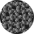 thumbnail image 1 of Ahgly Company Machine Washable Indoor Square Transitional Gray Area Rugs, 3' Square, 1 of 7