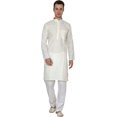 thumbnail image 1 of Royal Men's Cotton Linen Kurta Pyajama Set, 1 of 1