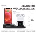thumbnail image 2 of Merkury Innovations 3-in-1 Silicone Desktop Charging Station, 2 of 5