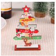 thumbnail image 1 of Fiudx Adorno para Árbol de Navidad, Elegante Diseño de Madera, Brillo de Ensueño, Accesorio para La Mesa Del Comedor, Complemento Festivo para La Sala de Estar, Ideal para Fiestas y Bodas, 18 X 10,5, 1 of 3