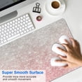 thumbnail image 4 of Stay Positive on Every Click: Golden Large Non-Slip Mousepad - Rubber Base with Stitched Edges - Waterproof Desk Mat for Work, Office, or Home Gaming, 4 of 7