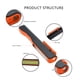 thumbnail image 4 of Luz De Pluma Recargable, Luz De Trabajo De Bolsillo USB Naranja Clips Giratorios Magnéticos Linterna Para Inspección Trabajo Reparación Mecánica Senderismo Emergencia Caza Al, 4 of 8