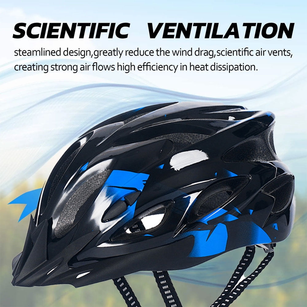 Casque Velo Homme, KINGLEAD Casque Velo Femme Certifié CE Avec Lunettes Magnétiques Détachables Portabl Casque De Vélo Réglable Respirant Casque VTT Pour Adultes Montagne Route Scooter (KL-001