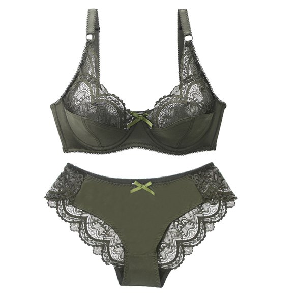 Bigersell sous-Vêtements Femme Coton Liquidation String en Coton sous-Vêtements Femme Bikini Culotte Style P-33 Spandex String Culottes Dentelle Strings Culottes Dames Taille Haute Culottes Bikini pour Femme Vert TTG
