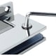 thumbnail image 4 of Hinge Stainless Steel Frameless Glass Door Hinge Two Way Glass Door Shower Room Hinge(4mm Welding Clamp 90 Degree 304 Light)-hao, 4 of 4
