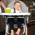 thumbnail image 5 of Babideal Dinah Portable Highchair, Gray Dot, Toddler, 5 of 10