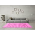 thumbnail image 3 of Ahgly Company Indoor Rectangle Oriental Pink Traditional Area Rugs, 6' x 9', 3 of 4