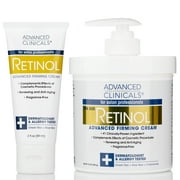 Advanced Clinicals Retinol Advanced Firming Body Cream & Travel Size Set